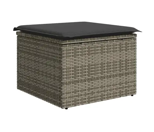 8-Osaline Aiadiivani Komplekt Patjadega, Hall, Rotang/Akaatsia