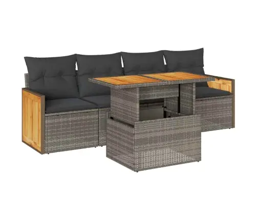 5-Osaline Aiadiivani Komplekt Patjadega, Hall , Polürotang