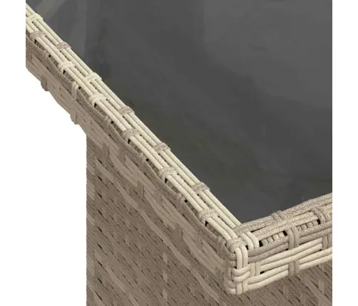 Sodo Komplektas Su Pagalvėlėmis, 8 Dalių, Pilkas, Poliratanas