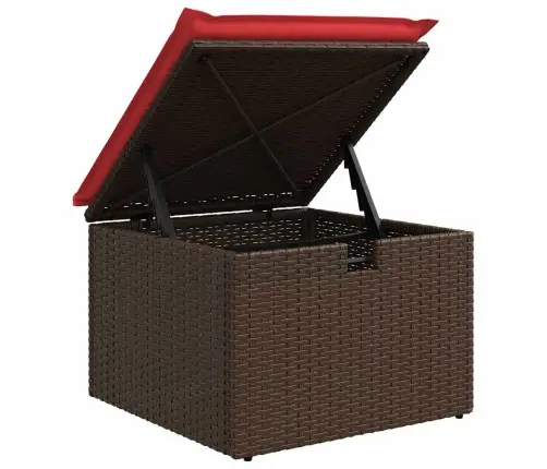 9-Osaline Aiadiivani Komplekt Patjadega, Must, Rotang/Akaatsia