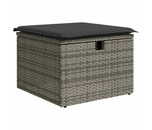 8-Osaline Aiadiivani Komplekt Patjadega, Hall, Polürotang