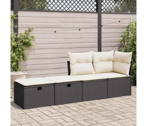 Sodo Komplektas Su Pagalvėlėmis, 2 Dalių, Poliratanas/Akacija