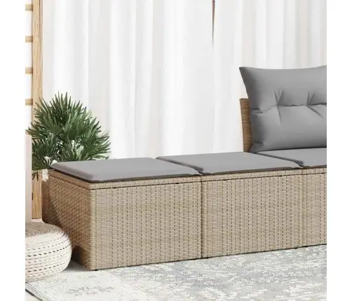 Sodo Komplektas Su Pagalvėlėmis, 2 Dalių, Poliratanas/Akacija