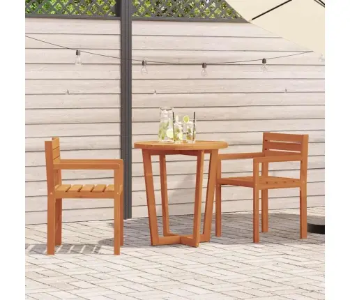 Dārza Krēsli, 2 Gab., 50X53X80 Cm, Masīvkoks, Akācija Vidaxl