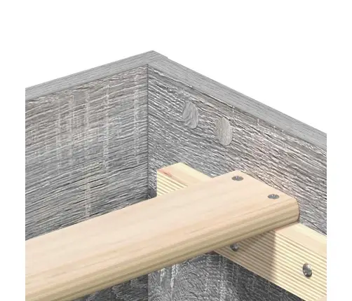 Voodiraam Ilma Madratsita, 200X200 cm Tehispuit