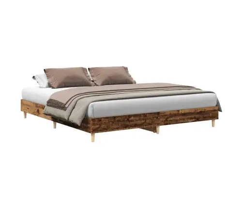 Gultas Rāmis Bez Matrača, 200X200 Cm, Inženierijas Koks Vidaxl