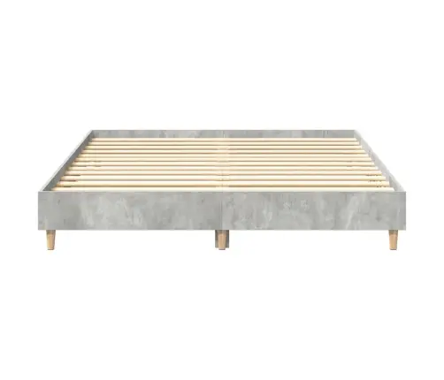 Lovos Rėmas Be Čiužinio, Betono Pilkos, 150X200cm Mediena