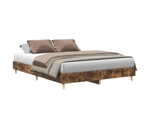 Gultas Rāmis Bez Matrača, 150X200 Cm, Inženierijas Koks Vidaxl