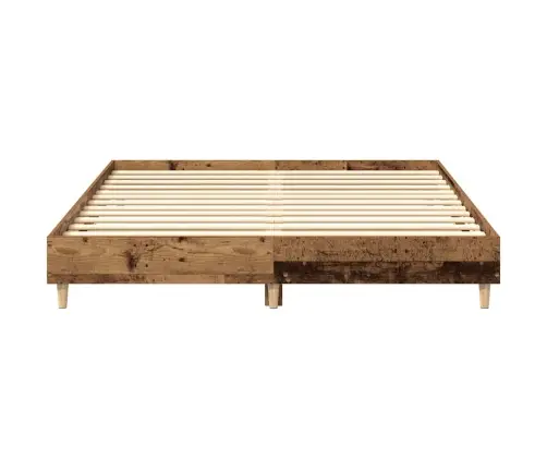 Gultas Rāmis Bez Matrača, 150X200 Cm, Inženierijas Koks Vidaxl