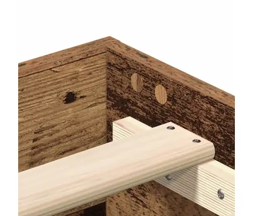 Gultas Rāmis Bez Matrača, 150X200 Cm, Inženierijas Koks Vidaxl