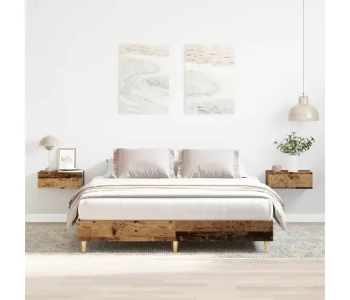 Gultas Rāmis Bez Matrača, 150X200 Cm, Inženierijas Koks Vidaxl