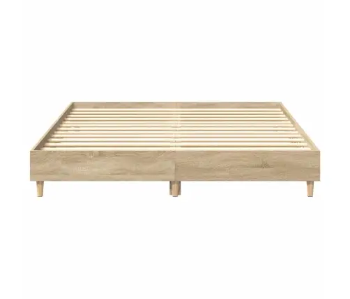 Gultas Rāmis Bez Matrača, 140X200 Cm, Inženierijas Koks Vidaxl