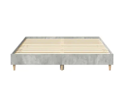 Lovos Rėmas Be Čiužinio, Betono Pilkos, 140X200 cm Mediena