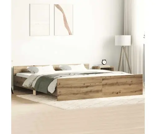 Gultas Rāmis Bez Matrača, 160X200 Cm, Inženierijas Koks Vidaxl