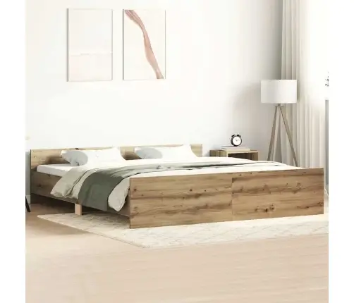 Voodiraam Ilma Madratsita, Käsitöötamm 180X200 cm Tehispuit