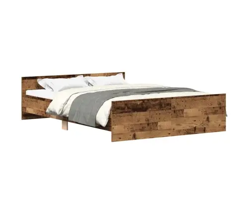 Voodiraam Ilma Madratsita, Vana Puit, 120X190 cm Tehispuit