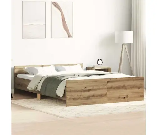 Gultas Rāmis Bez Matrača, 120X190 Cm, Inženierijas Koks Vidaxl