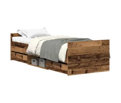 Lovos Rėmas Be Čiužinio, Medienos Dizaino, 100X200 Cm