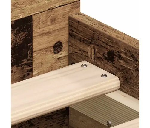 Lovos Rėmas Be Čiužinio, Medienos Dizaino, 100X200 Cm