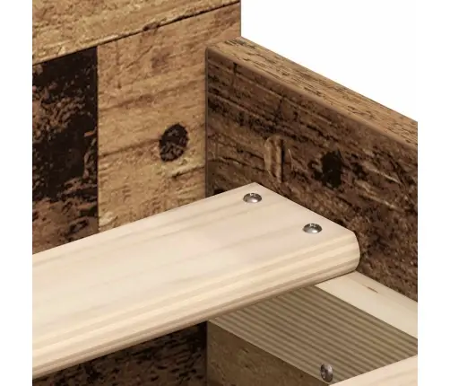 Voodiraam Ilma Madratsita, Vana Puit 90X190 cm Tehispuit