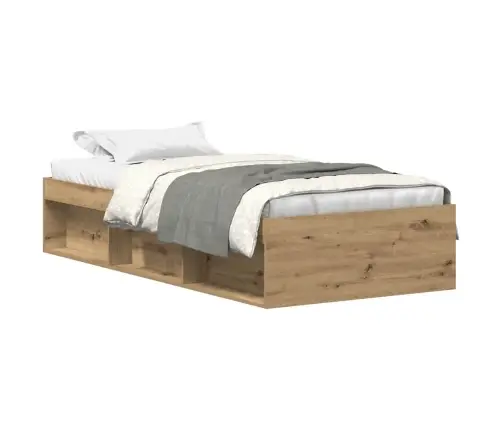 Gultas Rāmis Bez Matrača, 90X200 Cm, Inženierijas Koks Vidaxl