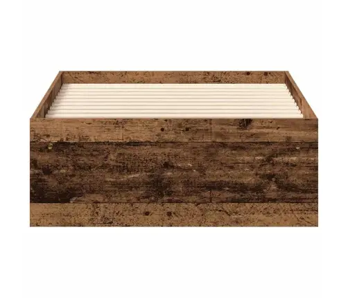 Gultas Rāmis Bez Matrača, 100X200 Cm, Inženierijas Koks Vidaxl