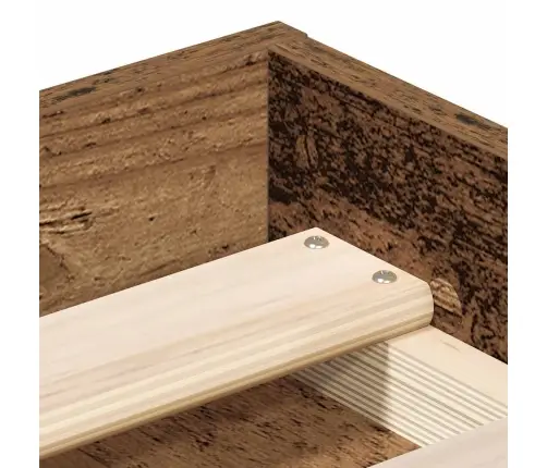 Voodiraam Ilma Madratsita, Vana Puit 90X190 cm Tehispuit