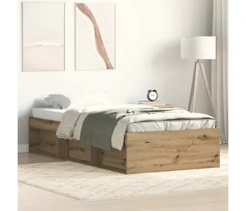 Gultas Rāmis Bez Matrača, 90X190 Cm, Inženierijas Koks Vidaxl Gultas Rāmis Bez Matrača, 90X190 Cm, Inženierijas Koks Vidaxl