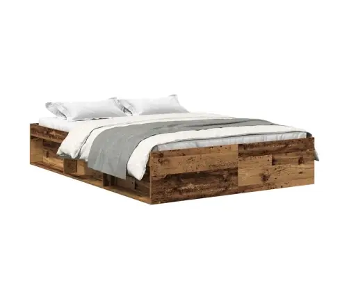 Gultas Rāmis Bez Matrača, 120X190 Cm, Inženierijas Koks Vidaxl