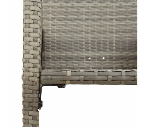 3-Osaline Aiatangide Komplekt Ilma Patjadeta Hall Polürotang