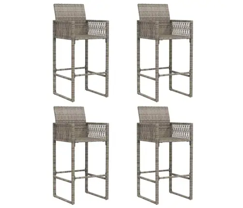 5-Daļīgs Dārza Mēbeļu Komplekts Bez Matračiem, Pe Rotangpalma Vidaxl