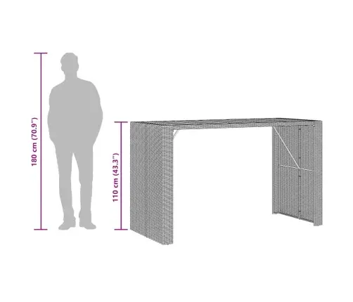 Sodo Komplektas Su Pagalvėlėmis, 7 Dalių, Pilkas, Poliratanas