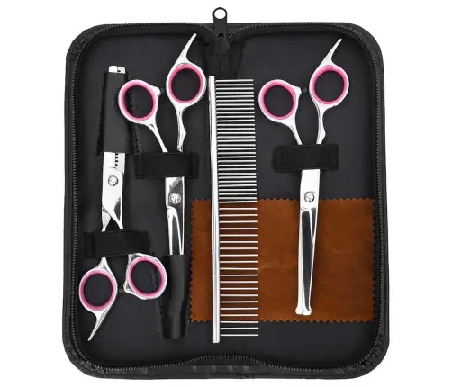 4-Osaline Roostevabast Terasest Koerte Hooldamise Kääride