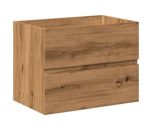 Kriauklės Spintelė Su Įmontuotu Kriaukle Artisan Ąžuolas