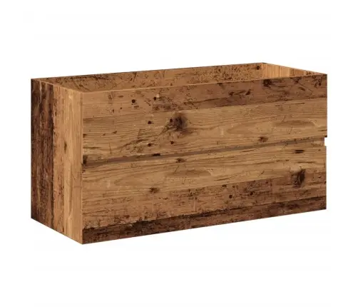 Skapītis Ar Iebūvētu Izlietni, Veca Koka Vidaxl