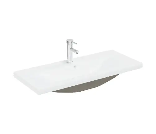 Izlietnes Skapis Ar Iebūvētu Izlietni Un Jaucējkrānu Veci Dēļi Vidaxl