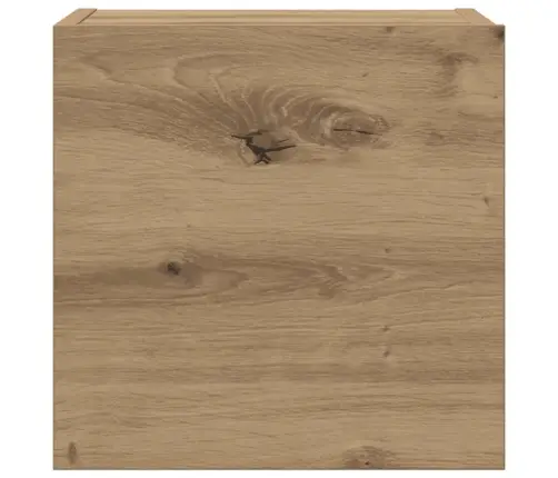 8 Dalių Sieninis Televizoriaus Spintelės Komplektas Artisan Oak