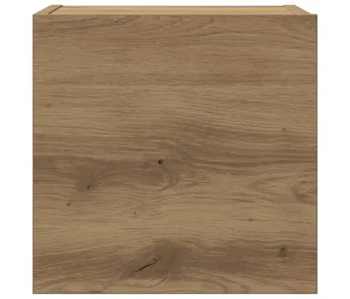 3 Dalių Sieninis Televizoriaus Spintelės Komplektas Artisan Oak