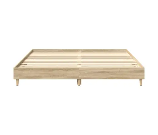 Lovos Rėmas Be Čiužinio, Sonoma, 180X200cm Apdirbta Mediena
