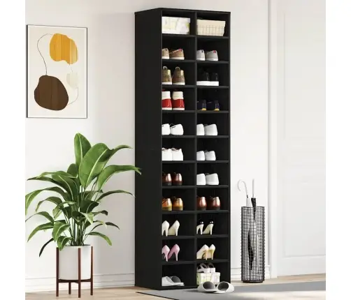 Kingakapp Must Tamm 54X34X183 Cm Engineered Wood