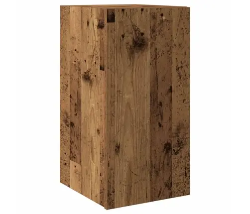 8-Osaline Seinale Paigaldatav Telerikapi Komplekt Vana Puit