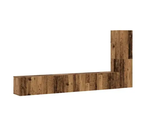 Sieninis Televizoriaus Spintelės Komplektas, 3 Dalių Sieninis Televizoriaus Spintelės Komplektas, 3 Dalių