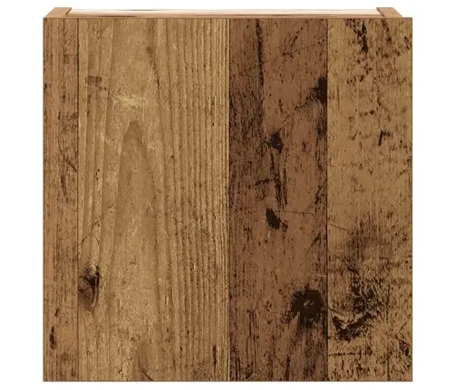 6-Osaline Telerikapi Komplekt Seinale Kinnitatav Vana Puidust