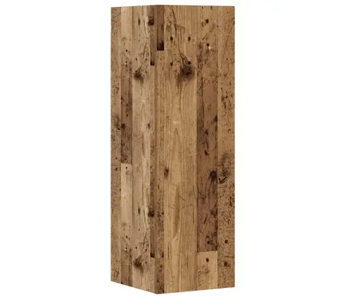 5-Daļīgs Tv Skapja Komplekts, Sienai Stiprināms, Veca Koka Vidaxl 5-Daļīgs Tv Skapja Komplekts, Sienai Stiprināms, Veca Koka Vidaxl