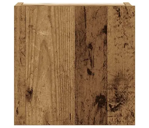 5-Osaline Telerikapi Komplekt Seinale Kinnitatav Vana Puidust