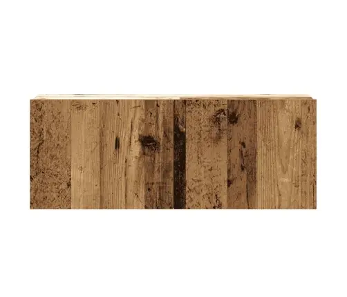 6-Osaline Telerikapi Komplekt Seinale Kinnitatav Vana Puidust