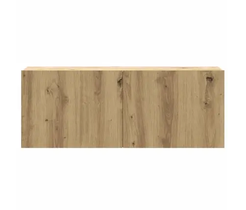 2Daļu Tv Skapja Komplekts Pie Sienas Stiprināms Amatnieka Ozola Vidaxl 2Daļu Tv Skapja Komplekts Pie Sienas Stiprināms Amatnieka Ozola Vidaxl