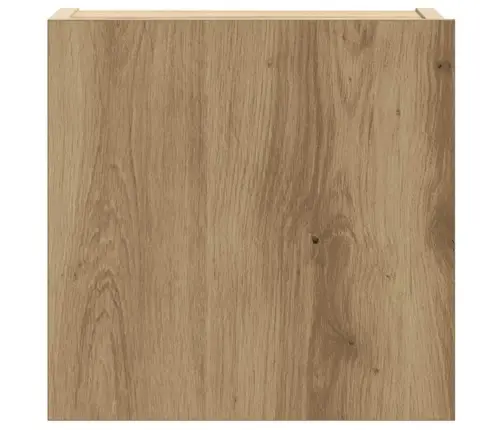 8Daļu Tv Skapja Komplekts Pie Sienas Stiprināms Amatnieka Ozola Vidaxl