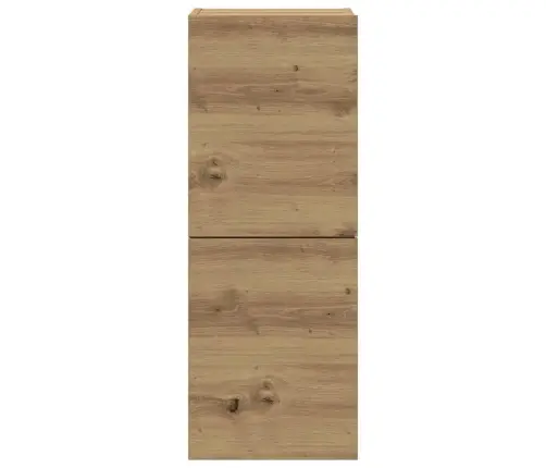 4Daļu Tv Skapja Komplekts Pie Sienas Stiprināms Amatnieka Ozola Vidaxl