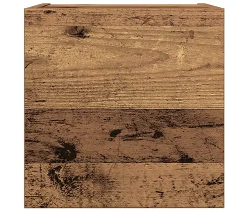 4-Daļīgs Tv Skapja Komplekts, Sienai Stiprināms, Veca Koka Vidaxl 4-Daļīgs Tv Skapja Komplekts, Sienai Stiprināms, Veca Koka Vidaxl